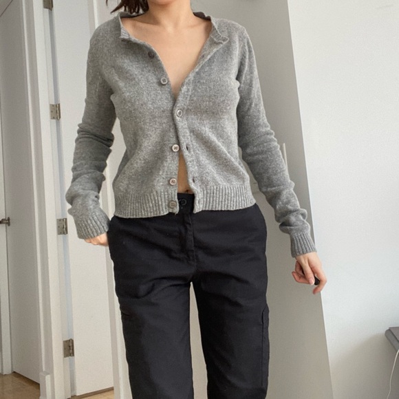 **SOLD DO NOT BUY**Djerf avenue style cropped cardigan from brandy Melville - Picture 6 of 7